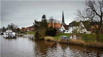 Oberndorf im Cuxland liegt malerisch an der Oste.