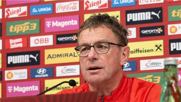 Enttäuschte Österreicher optimistisch nach Norwegen Österreichs Teamchef Ralf Rangnick kritisiert nach dem 1:1 gegen Slowenien Platzverhältnisse und Schiedsrichter.