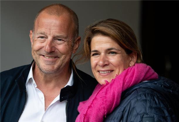 Happy Birthday, Heino Ferch: Bremerhavener Filmstar jetzt im Club der 60er Offenbar immer noch ein glückliches Paar: Heino Ferch und seine Frau Marie-Jeanette.