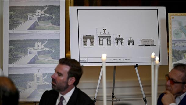 „Arc de Trump“: US-Präsident plant Monument für Washington Offizielle Pläne für die Bauarbeiten gibt es noch nicht.
