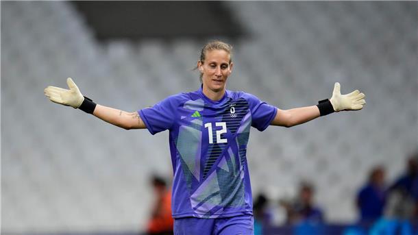 Olympia-Heldin der DFB-Frauen:  Ann-Katrin Berger
