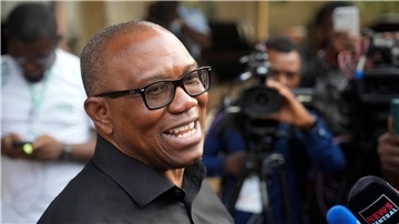 Oppositionskandidat Peter Obi erreichte laut offiziellem Ergebnis 25 Prozent der Stimmen.