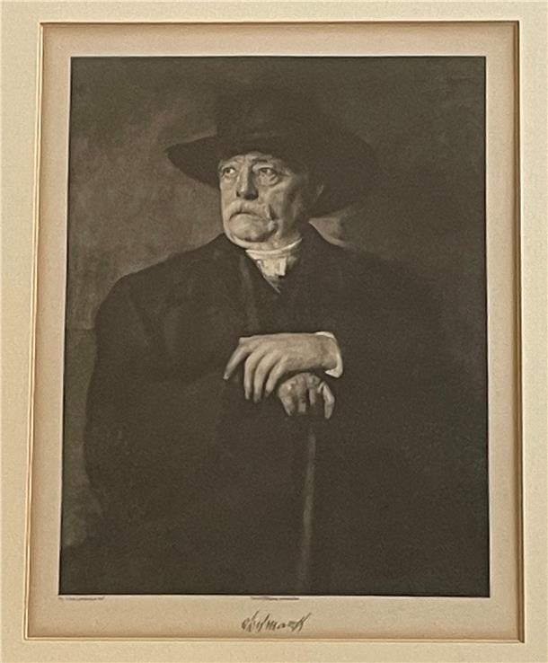 Wurtenschluck und Eiserner Kanzler: Die Geheimnisse des Butjadinger Rathauses Otto von Bismarck war der Namensgeber des Gasthauses, das das Rathaus einst war - das „Hotel zum Eisernen Kanzler“.