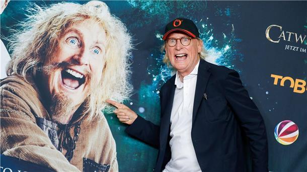 Otto Waalkes spielt „Catweazle“. 