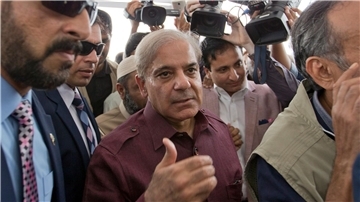Pakistans Premierminister: Shehbaz Sharif.