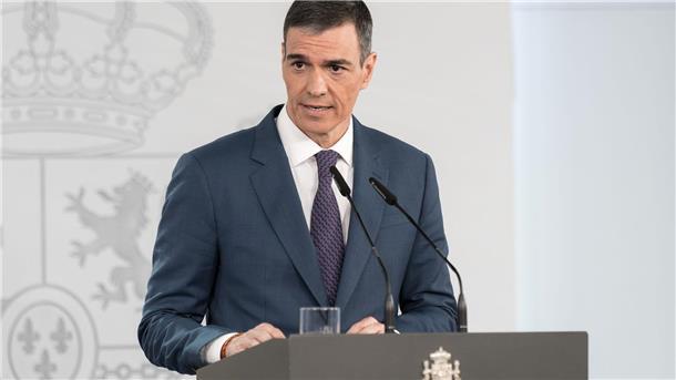 Spanien fordert erneut Ausschluss Israels vom ESC Pedro Sánchez ist ein scharfer Kritiker des militärischen Vorgehens von Israel in Gaza. (Archivfoto)