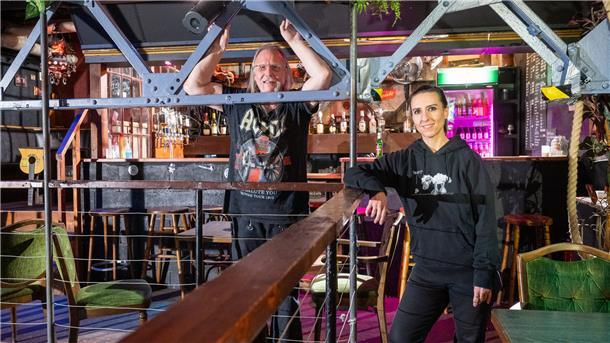 Peter Arndt und seine Tochter Nicole sind ständige Gäste im Rock-Center/Shiva – sie waren schon 29-mal dort.