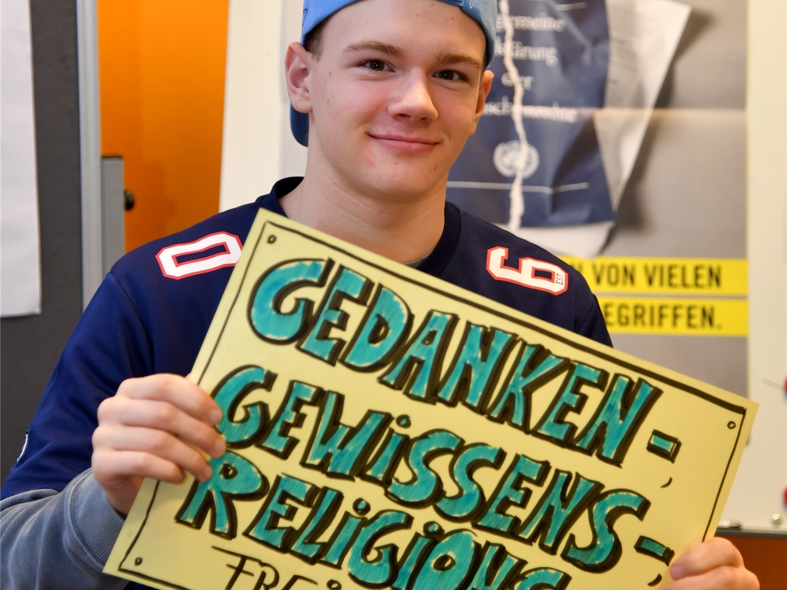 Phil Hempel, „Fridays-for-Future“-Organisator in Bremerhaven.