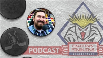 Pinguins-Stadionsprecher Felix Behnert war wieder einmal beim Podcast-Team zu Gast.