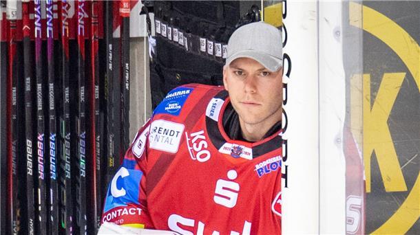 Pinguins-Torhüter Maximilian Franzreb arbeitet nach seiner schweren Verletzung am vierten Spieltag hart für die Rückkehr auf das Eis.