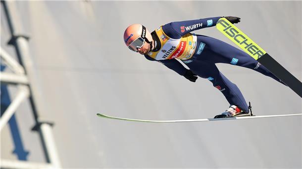 Österreicher dominieren Tournee-Quali - Paschke Sechster Pius Paschke in Oberstdorf.
