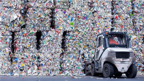 Recyclingquote bei Plastik bleibt global niedrig Plastik wir oft gut sortiert. (Archivbild)