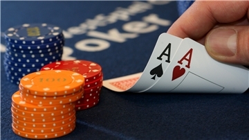 Ein Pokerblatt