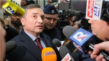 Polens früherer Justizminister Zbigniew Ziobro, den die Staatsanwaltschaft festnehmen will. (Archivbild)
