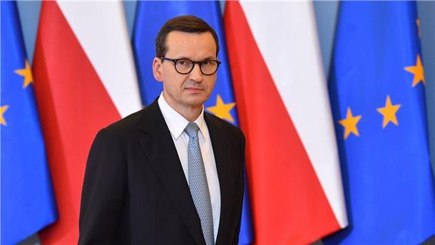 Polens Ministerpräsident Mateusz Morawiecki. Mehrere Aktionen seiner Regierung haben zuletzt für Irritationen im deutsch-polnischen Verhältnis gesorgt.