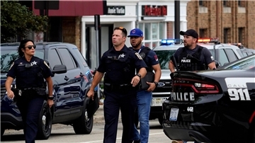 Polizeibeamte in Chicago. (Symbolbild)