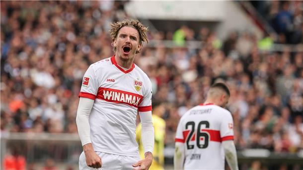 Mal was Neues für Woltemade: Erst Pechvogel, dann Tor-Held Prägende Figur beim Sieg des VfB Stuttgart beim FC St. Pauli: Torschütze Nick Woltemade.