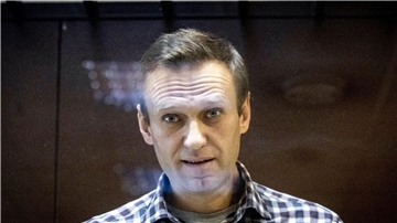 Pranger Krieg und Folter an: Alexej Nawalny.