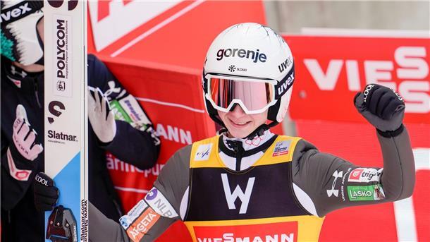 Skispringerin Freitag bei nächstem Prevc-Sieg Zweite Prevc ist beim Skispringen derzeit nicht zu besiegen.