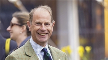 Prinz Edward, Herzog von Edinburgh, hat sich in Deutschland angekündigt.