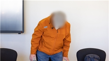 Prozessbeginn im Amtsgericht Osnabrück.