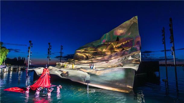 Bregenzer Festspiele starten in neue Saison Puccinis „Madame Butterfly“ auf der Seebühne in Bregenz.