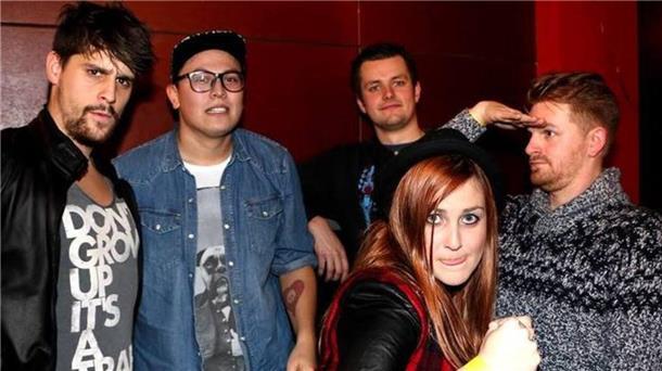 Die Punkrock-Band For I Am aus Amsterdam.