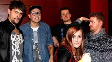 Die Punkrock-Band For I Am aus Amsterdam.