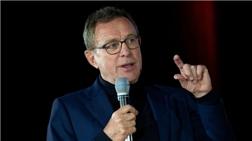 Ralf Rangnick bei der Auszeichnung zum deutschen Fußball-Botschafter 2024.