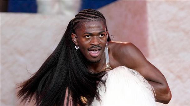 Rapper Lil Nas X beim Glastonbury Festival.
