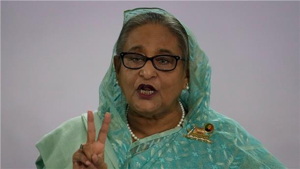 Regierungschefin Sheikh Hasina tritt zunehmend autokratisch auf.