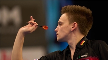 Pietreczko folgt Schindler bei Darts-EM in Runde zwei Ricardo Pietreczko ist eine Runde weiter. (Archivbild)