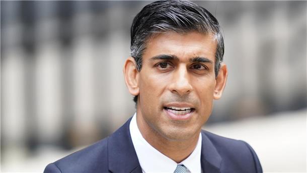 Vergewaltigungsvorwürfe gegen Kollegen - Sunak unter Druck Rishi Sunak, Premierminister von Großbritannien.