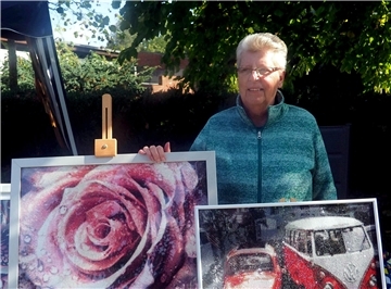 Painting-Strass-Bilder von Rita Rutz