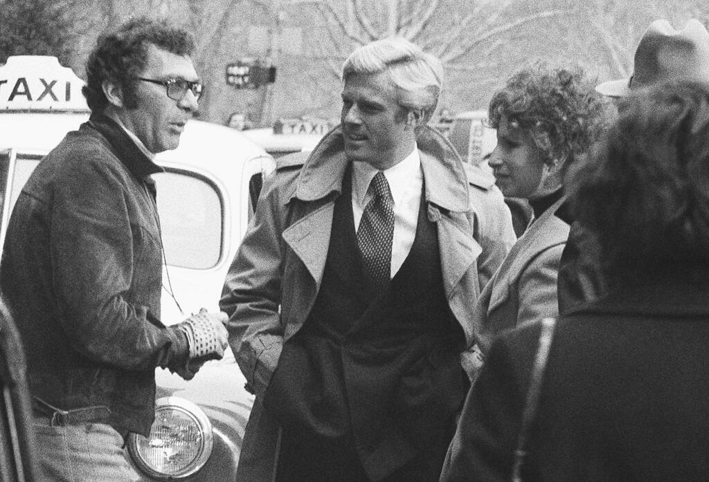 Robert Redford und Barbra Streisand beim Dreh des Kinoklassikers „So wie wir waren“.
