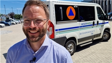 Robin Battenberg hat mit einem Team der Jade-Hochschule die Umfrage entwickelt, die am 1. September gestartet ist und am 12. Oktober enden wird.