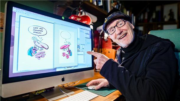 Rötger Feldmann, Comiczeicher und Erfinder der Comicfigur „Werner“, wird am 17. März 70 Jahre alt.