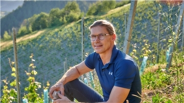 Roman Niewodniczanski, Inhaber des Weinguts Van Volxem an Saar und Mosel.