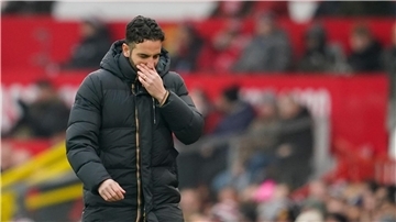 Kein Erfolg über Nacht: Manchester United setzt auf Geduld Rúben Amorim steht in der Kritik, doch die Vereinsführung plant langfristig mit ihm. (Archivbild)