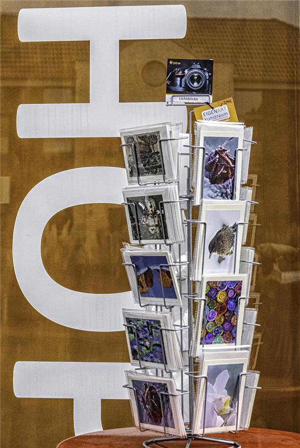 Fotogruppe Lichtblicke startet Briefkartenaktion zugunsten von TANDEM Rund 30 verschiedene Motive stehen zur Auswahl – von stimmungsvollen Naturaufnahmen über farbenfrohe Impressionen bis hin zu weihnachtlichen Grüßen, Urlaubserinnerungen und bekannten Sehenswürdigkeiten.