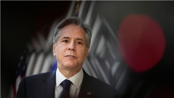 „Russland muss an den Punkt kommen, an dem es bereit ist, sich auf konstruktive Verhandlungen einzulassen“: Antony Blinken.