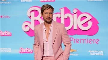 Ryan Gosling bei der Premiere von „Barbie“ im Shrine Auditorium in Los Angeles.