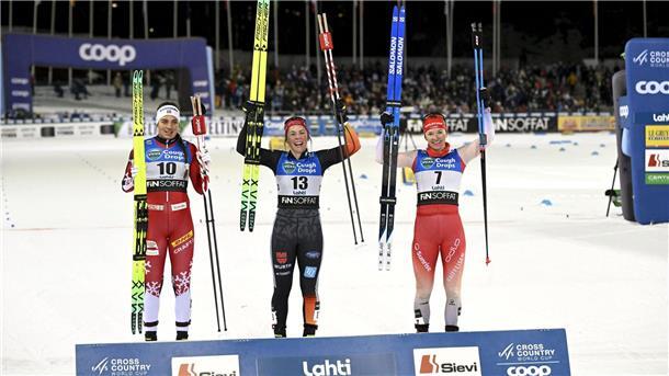 Nächster Sieg: Rydzeks Langlauf-Festtage in Finnland Rydzek glänzt in Lahti.