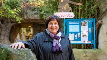 Sabine Bartel hat als Rentnerin noch eine Doktorarbeit über Zoopädagogik geschrieben.