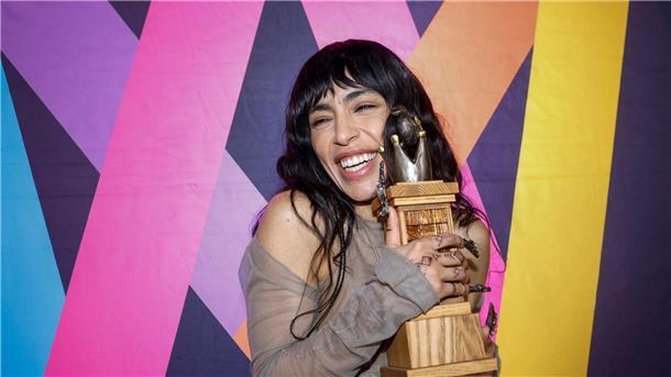 Schweden schickt erneut Loreen zum ESC Sängerin Loreen jubelt nach ihrem Sieg mit dem Song „Tattoo“ beim Melodifestivalen, dem schwedischen Vorentscheid für den ESC.