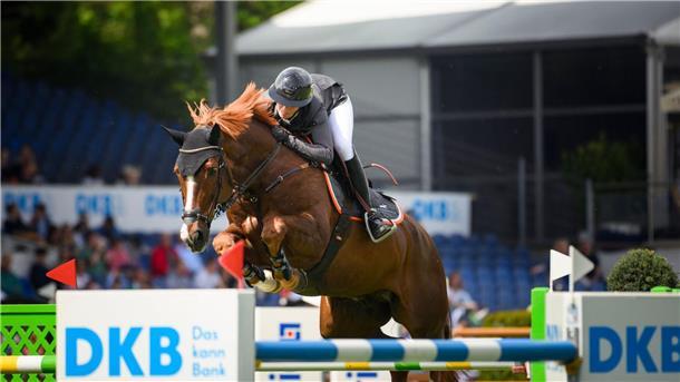 Auffarth reitet zu überraschendem Sieg in Schweden Sandra Auffarth gewann überraschend den Großen Preis von Falsterbo.