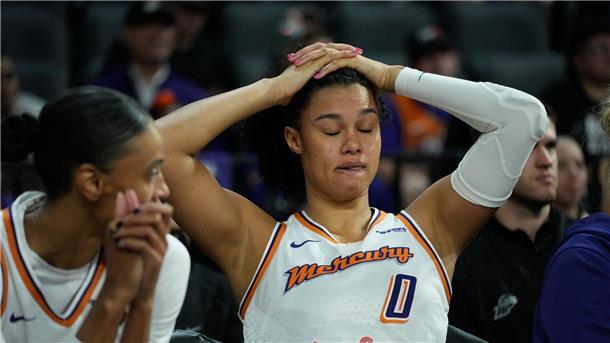 Ohne verletzte Sabally: Phoenix verliert Finals gegen Aces Satou Sabally konnte im vierten Spiel wegen einer Gehirnerschütterung nicht spielen.
