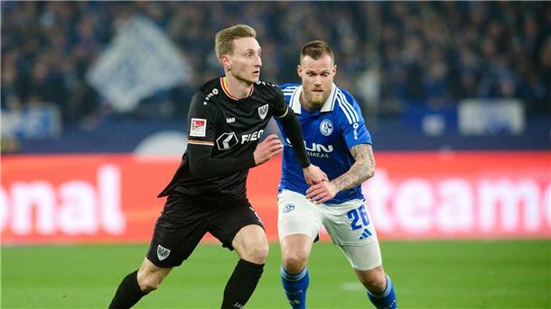 Gelungenes Karius-Debüt für S04: Später Sieg gegen Münster Schalke gewinnt dank einer Steigerung in der zweiten Hälfte.