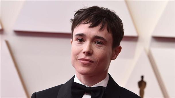 „Pageboy“: Der schwierige Weg des Elliot Page Schauspieler Elliot Page bei der Oscar-Verleihung 2022.