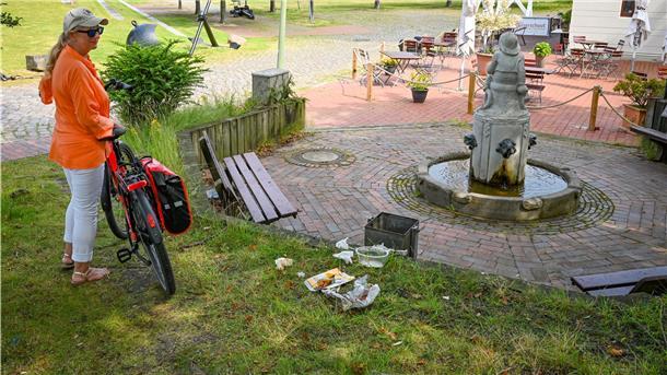 Viel Gammel in Bremerhavens Vorzeigeviertel Schmutzige oder ungepflegte Ecken rund um den Alten Hafen.